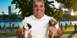 Prefeito Leo Bezerra sanciona LEI de Guga PET que cria cartilha sobre proteção animal para escolas municipais