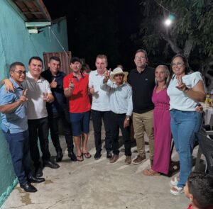 Em São José de Caiana, o deputado federal Wilson Santiago e o deputado estadual Chico Mendes  recebem poio de todo o grupo de oposição