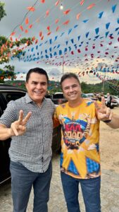 Wilson Santiago visita Borborema e recebe apoio do prefeito Amancinho: “O deputado está sendo muito parceiro”