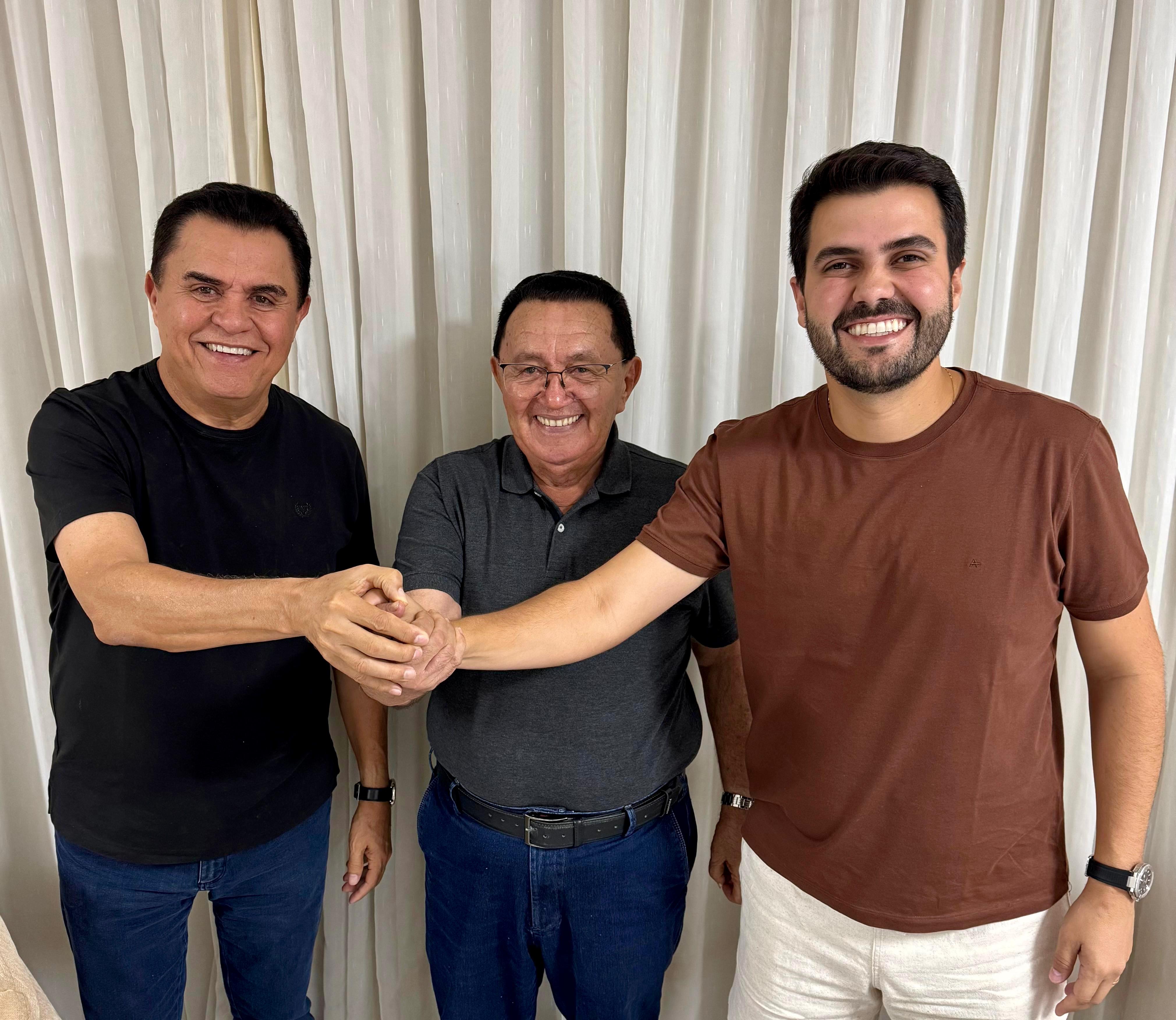 Alagoa Grande: Ex-prefeito Dr. Sobrinho declara apoio a Wilson Santiago e Wilson Filho para as eleições de 2026