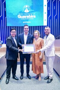 Vice-governador Lucas Ribeiro recebe título de cidadão guarabirense e participa da abertura do São João de Santa Rita