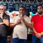 Cícero recebe apoio de ex-prefeito do Junco em festa que reuniu dezenas de lideranças em Mari