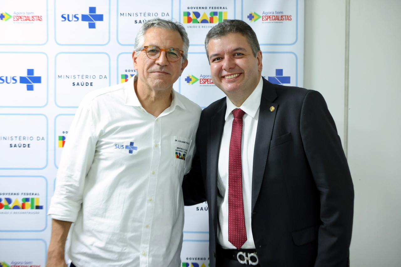 Diego Tavares leva demandas da saúde da Paraíba ao ministro Alexandre Padilha e reforça luta por ampliação de serviços para pessoas com autismo