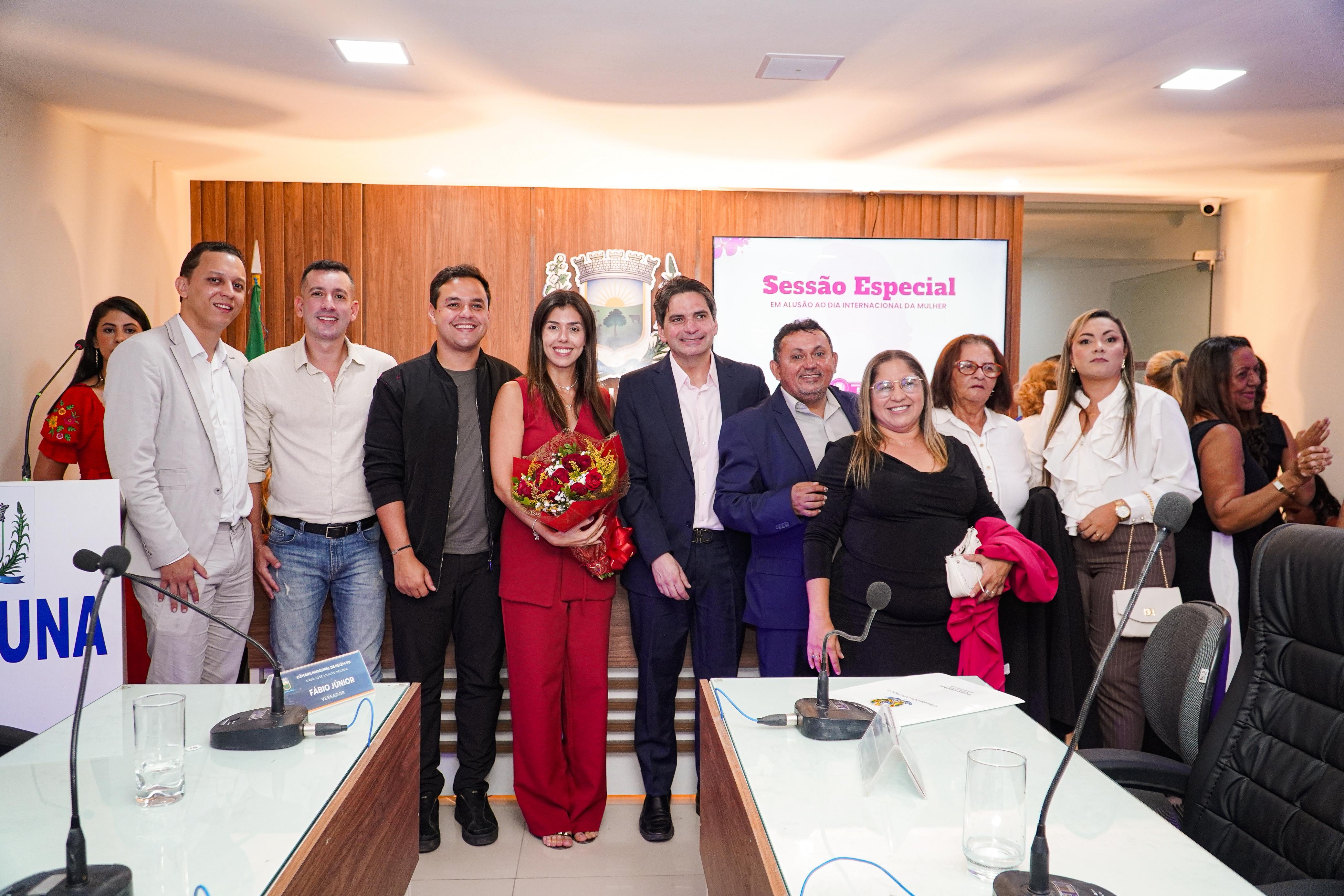 Murilo Galdino e Maria Porto participam de sessão especial em homenagem ao Dia Internacional da Mulher em Belém