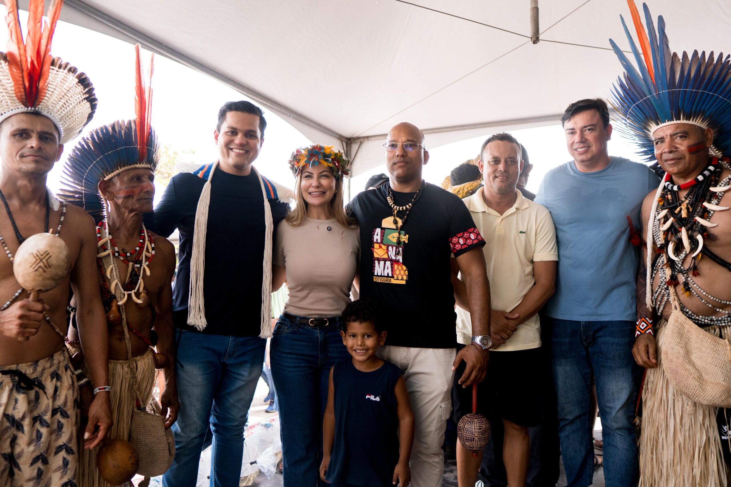 Deputada Danielle do Vale reforça pedido para criação da secretaria indígena durante celebração em Baía da Traição