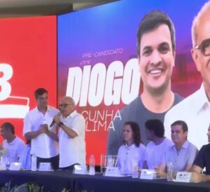 Cícero Lucena oficializa Diogo Cunha Lima como vice em sua chapa ao Governo