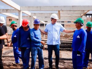 Leo Bezerra projeta 200 novas vagas de berçário e Educação Infantil em nova unidade que está com obras avançadas em Gramame