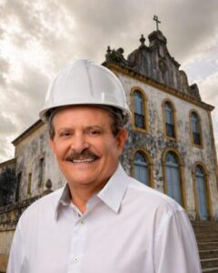 Após destinar emenda, Tião Gomes acompanha restauração de igreja histórica e destaca preservação da memória em Areia