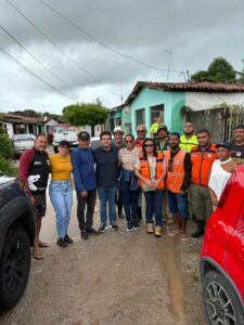 Deputado Eduardo Carneiro visita áreas atingidas pelas chuvas no Litoral Sul da PB