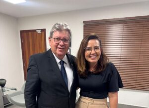 Pollyanna reforça apoio ao ex-governador João Azevêdo e reitera fortalecimento da sua pré-candidatura a deputada federal