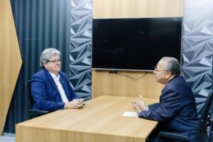 Entrevista: João Azevêdo destaca entregas e diz que quer ser o representante dos grandes projetos no Senado