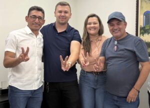 Larucia Sá amplia base política e recebe apoio do vereador Neném Barbosa em Bonito de Santa Fé