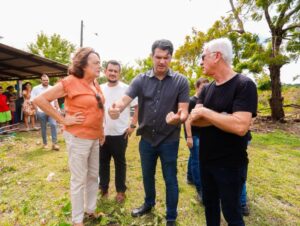 Leo Bezerra anuncia obra na barreira do Cabo Branco, liberação do trânsito no Altiplano e assistência às famílias do Engenho Velho