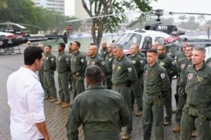 Governador Lucas Ribeiro entrega helicóptero Acauã 3 e reforça Segurança Pública em Campina Grande