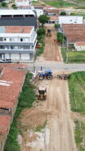 Prefeitura de Patos inicia obras de pavimentação asfáltica em diversos bairros da cidade