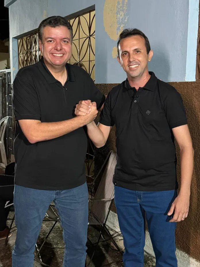 Diego Tavares amplia base política no Sertão e recebe apoio do presidente da Câmara de São Domingos de Pombal