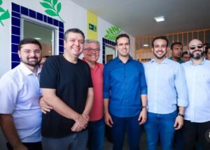 Diego Tavares parabeniza Lucas Ribeiro pela inauguração do Centro de Atendimento ao Autista em Patos