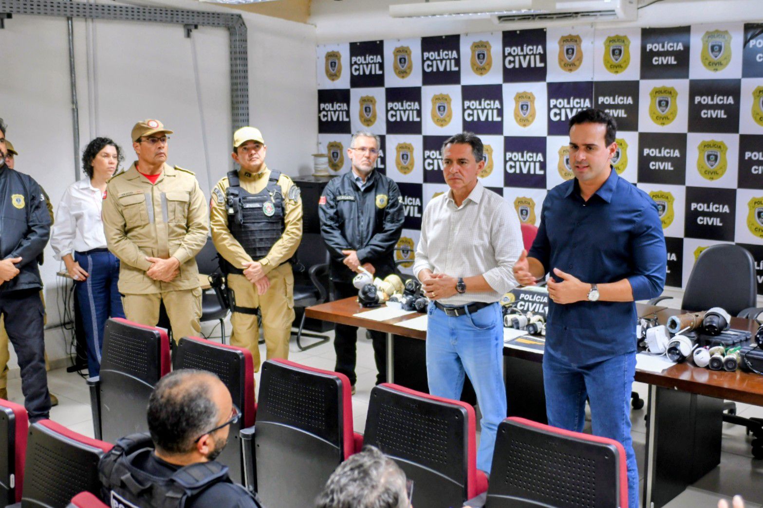 Governador Lucas Ribeiro acompanha resultados da Operação Ponto Cego e reforça combate às facções criminosas