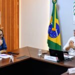 Governador Lucas Ribeiro trata sobre avanço na implantação do Ciquanta com ministra Luciana Santos
