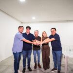 Em grande ato político, prefeita Delúsia e todo o grupo de situação reafirmam apoio a Wilson Santiago em Queimadas