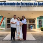Deputada Francisca Motta celebra ordem de serviço para pavimentação da estrada de Palmeira, em Imaculada
