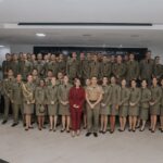 Primeira-dama Camila Mariz é homenageada durante formatura de 63 capitães da Polícia Militar da Paraíba