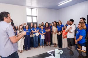 Leo Bezerra comemora dois anos do Hospital Dia, que zerou fila de exames e se tornou referência em Centro de Infusão