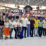 Lucas Ribeiro acompanha encontro de idosos no Espaço Cultural
