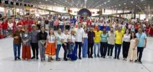 Lucas Ribeiro acompanha encontro de idosos no Espaço Cultural