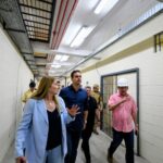 Governador Lucas Ribeiro visita obras do Complexo Penitenciário de Gurinhém, em fase final de execução