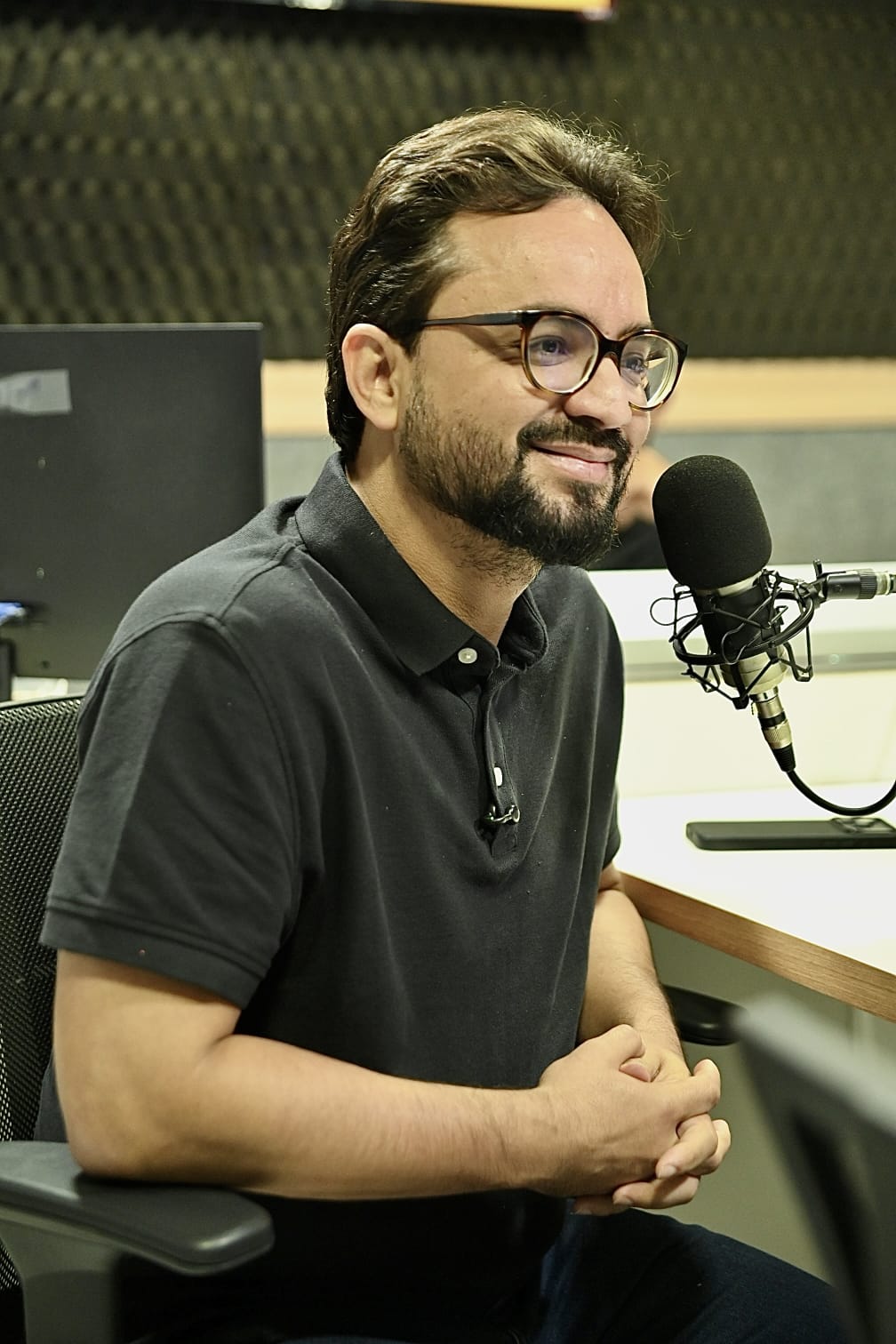 Destaque nas pesquisas, Tibério diz que quer levar mais escuta e mais presença para a Assembleia