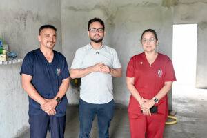 Tibério Limeira visita obras da Unidade II da A-IMA e comemora ampliação em atendimentos para crianças autistas