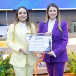Primeira-dama Camila Mariz recebe título de cidadã patoense e reforça compromisso com a proteção às mulheres