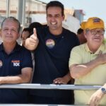 Lucas, João e Nabor lideram largada da caravana ‘Daqui pra Melhor’ a partir de Barra de Santa Rosa