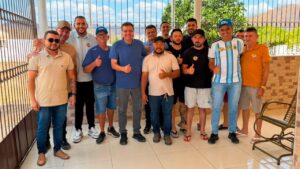 Diego Tavares recebe apoio do vice-prefeito de Malta, Filó Salviano, do vereador Lúcio Gás e amplia base no Sertão