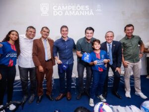 Leo Bezerra fortalece Campeões do Amanhã com kits esportivos para mais de duas mil crianças