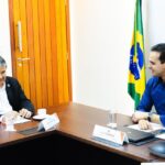 Lucas Ribeiro e ministro Wellington Dias alinham ações para fortalecer produção de leite de cabra em pó na Paraíba