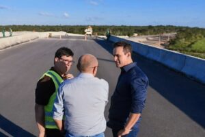 Lucas Ribeiro visita Arco Metropolitano e destaca importância da obra para Região Metropolitana de João Pessoa