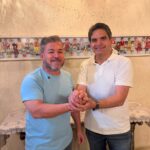 Murilo Galdino recebe apoio de Giovanni Freire, presidente do SINDRAS-PB