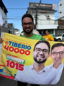 Tibério começa campanha com grande mobilização em João Pessoa e dedica primeiro dia a Guarabira