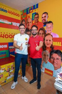 “Agora tenho uma casa em Guarabira”: diz Tibério Limeira durante inauguração de comitê com Raniery