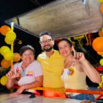 Tibério e Jailma arrastam multidão em grande carreata pela Zona Sul de João Pessoa