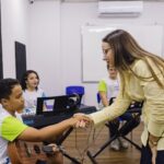 Primeira-dama Camila Mariz visita instalações do projeto Porto Cidade em Cabedelo