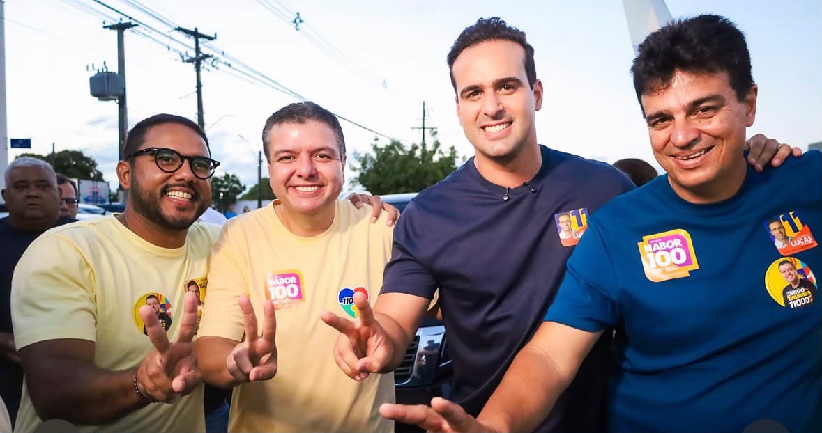 Diego Tavares intensifica agenda em Cabedelo e participa de caminhada ao lado de Lucas Ribeiro