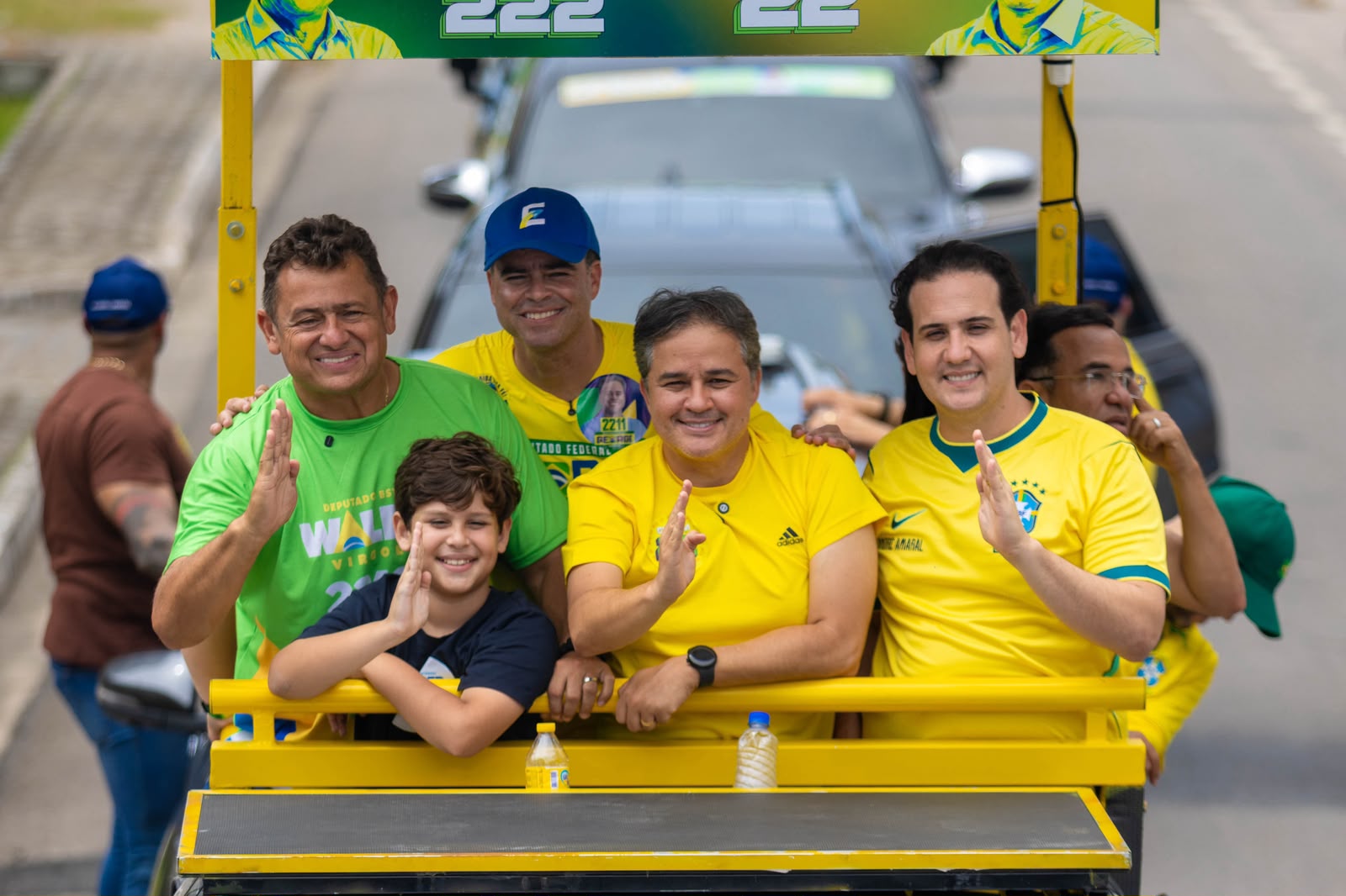 Cabedelo dá o tom das ruas e recebe Efraim e Wallber em grande carreata neste sábado