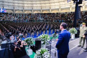 Lucas Ribeiro participa de solenidade de formação da segunda turma de concursados da Polícia Militar