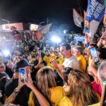 Time Completo: Lucas, João e Nabor comandam grande caminhada no bairro de Mangabeira