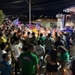 Segundo Domiciano realiza caminhada calorosa no bairro Nossa Senhora de Fátima em Santa Luzia