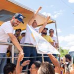 No Alto Sertão, Wilson Filho participa de caravana com a majoritária e mostra força política com prefeitos da região