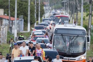 Lucas lidera grande carreata em Lucena e destaca impacto da Ponte do Futuro na economia da região